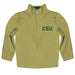 Colorado State Rams CSU Vive La Fete Game Day Solid Gold Quarter Zip Pullover Sleeves