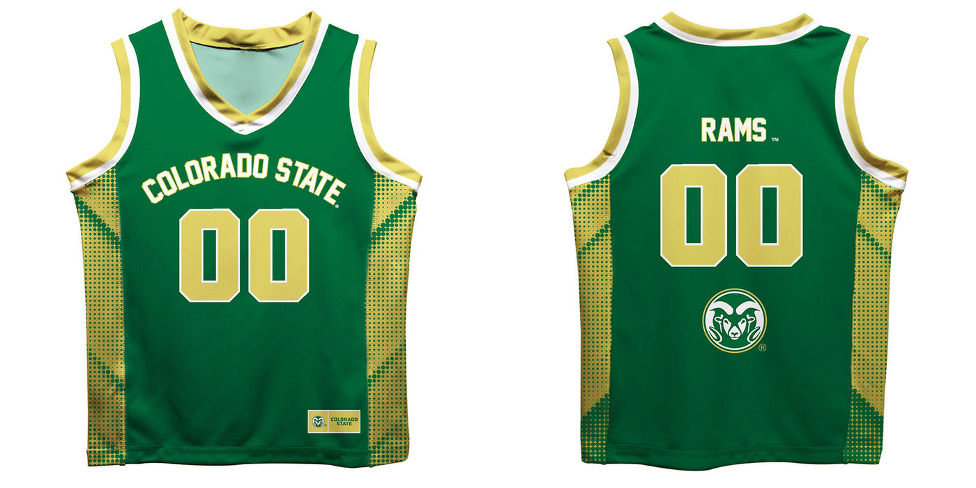 Colorado State Rams Vive La Fete Game Day Green Boys Fashion Basketball Top - Vive La Fête - Online Apparel Store