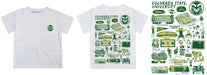 Colorado State Rams CSU Hand Sketched Vive La Fete Impressions Artwork Boys Short Sleeve Tee Shirt - Vive La Fête - Online Apparel Store