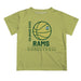 Colorado State Rams CSU Vive La Fete Basketball V1 Gold Short Sleeve Tee Shirt