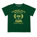 Colorado State Rams CSU Vive La Fete Football V2 Green Short Sleeve Tee Shirt