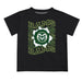 Colorado State Rams CSU Vive La Fete Black Art V1 Short Sleeve Tee Shirt