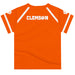 Clemson Orange Boys Tee Shirt Short Sleeve - Vive La Fête - Online Apparel Store