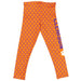 Clemson Quatrefoil Orange Leggings - Vive La Fête - Online Apparel Store