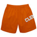Clemson Solid Orange Boys Pull On Short - Vive La Fête - Online Apparel Store