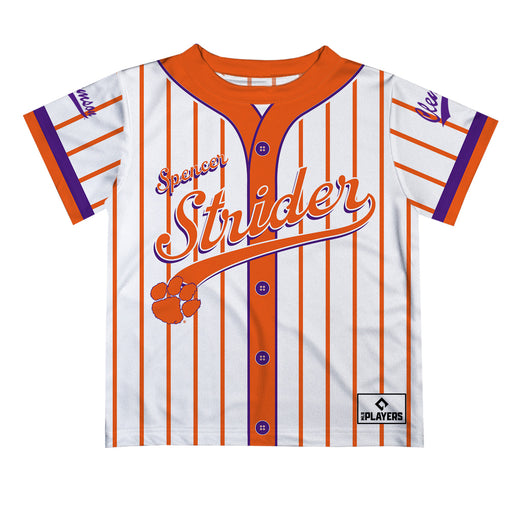 MLB Players Association Spencer Strider Clemson Tigers MLBPA Officially Licensed by Vive La Fete T-Shirt