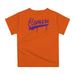 Clemson Tigers Original Dripping Baseball Helmet Purple T-Shirt by Vive La Fete - Vive La Fête - Online Apparel Store