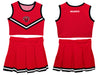 Central Washington Wildcats Vive La Fete Game Day Red Sleeveless Cheerleader Set - Vive La Fête - Online Apparel Store