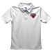 Central Washington Wildcats Embroidered White Short Sleeve Polo Box Shirt