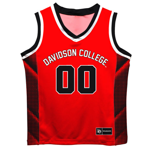 Davidson College Wildcats Vive La Fete Game Day Red Boys Fashion Basketball Top