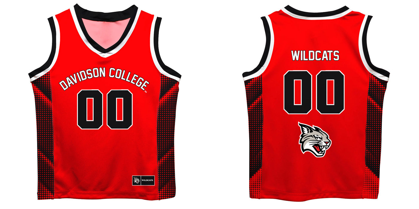 Davidson College Wildcats Vive La Fete Game Day Red Boys Fashion Basketball Top - Vive La Fête - Online Apparel Store
