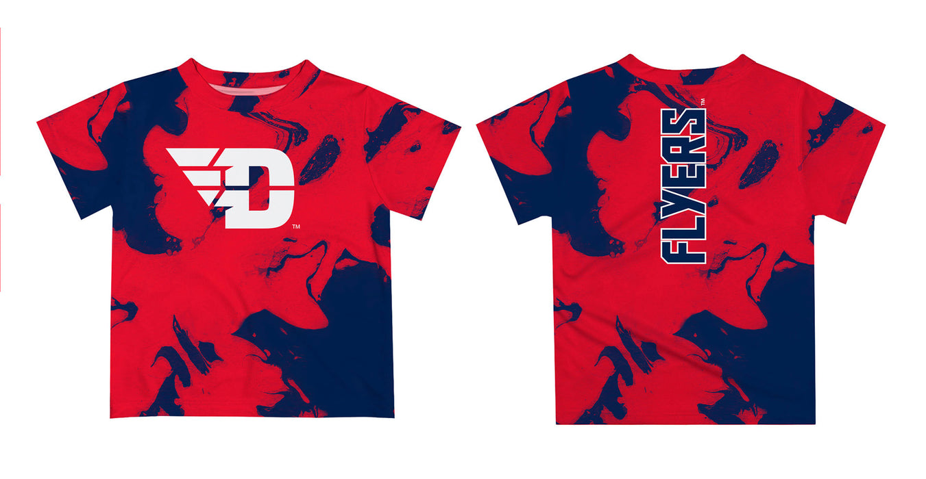 University of Dayton Flyers Vive La Fete Marble Boys Game Day Red Short Sleeve Tee - Vive La Fête - Online Apparel Store