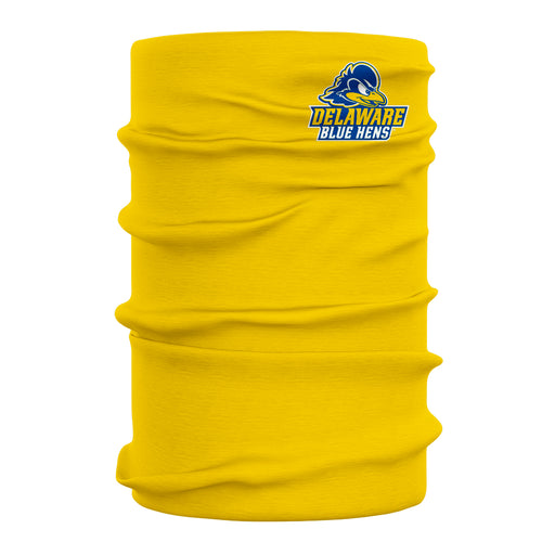 Delaware Blue Hens Vive La Fete Gold Game Day Collegiate Logo Face Cover Soft  Four Way Stretch Neck Gaiter - Vive La Fête - Online Apparel Store