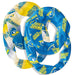 Delaware Blue Hens Vive La Fete All Over Logo Game Day Collegiate Women Set of 2 Light Weight Ultra Soft Infinity Scarfs