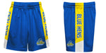 Delaware Blue Hens Vive La Fete Game Day Blue Stripes Boys Solid Yellow Athletic Mesh Short - Vive La Fête - Online Apparel Store