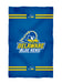 Delaware Blue Hens Vive La Fete Game Day Absorbent Premium Blue Beach Bath Towel 31 x 51 Logo and Stripes