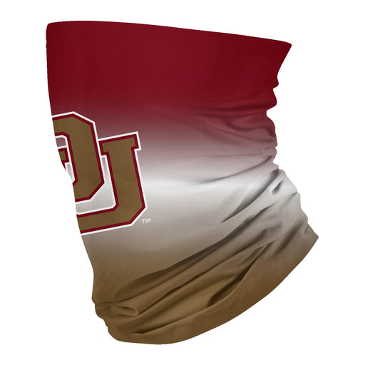 University of Denver Pioneers Neck Gaiter Degrade Maroon and Gold - Vive La Fête - Online Apparel Store