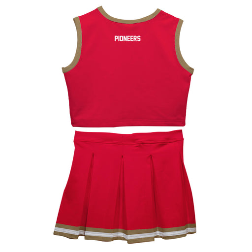 Denver Pioneers Vive La Fete Game Day Maroon Sleeveless Cheerleader Set - Vive La Fête - Online Apparel Store