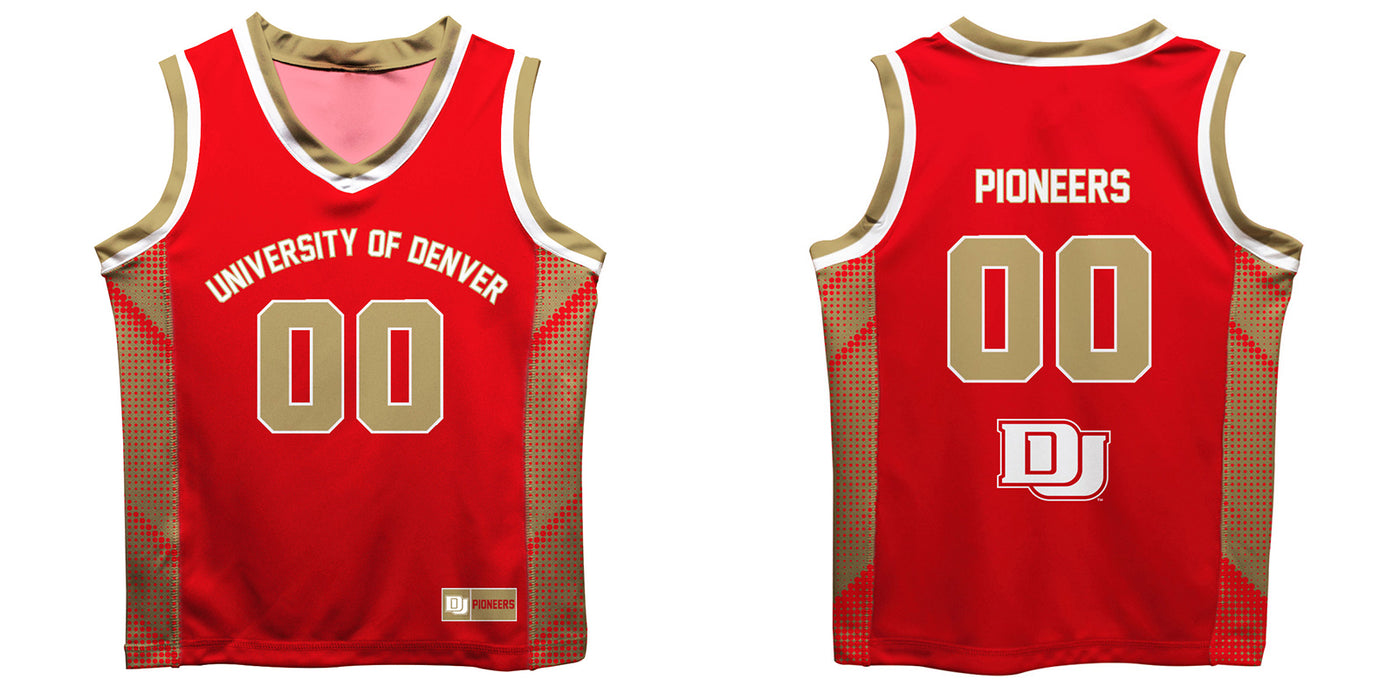 Denver Pioneers Vive La Fete Game Day Maroon Boys Fashion Basketball Top - Vive La Fête - Online Apparel Store