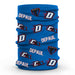 DePaul Blue Demons Neck Gaiter Blue All Over Logo - Vive La Fête - Online Apparel Store