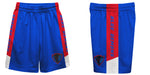 Depaul Blue Demons Vive La Fete Game Day Blue Stripes Boys Solid Red Athletic Mesh Short - Vive La Fête - Online Apparel Store