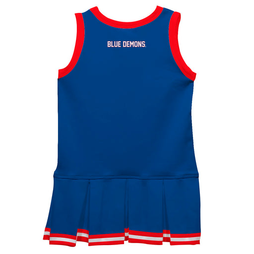 Depaul Blue Demons Vive La Fete Game Day Blue Sleeveless Cheerleader Dress - Vive La Fête - Online Apparel Store