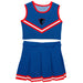 Depaul Blue Demons Vive La Fete Game Day Blue Sleeveless Cheerleader Set