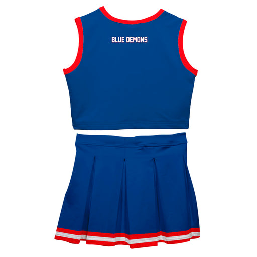 Depaul Blue Demons Vive La Fete Game Day Blue Sleeveless Cheerleader Set - Vive La Fête - Online Apparel Store