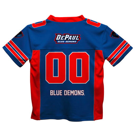 Depaul Blue Demons Vive La Fete Game Day Blue Boys Fashion Football T-Shirt - Vive La Fête - Online Apparel Store