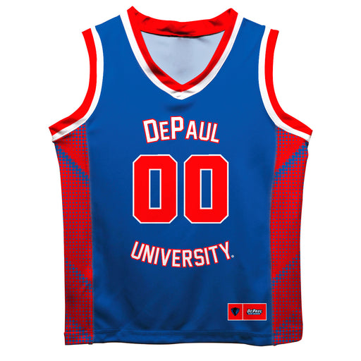 Depaul Blue Demons Vive La Fete Game Day Blue Boys Fashion Basketball Top