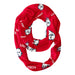Utah Tech Trailblazers Vive La Fete Repeat Logo Game Day Collegiate Women Light Weight Ultra Soft Infinity Scarf