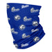Drake University Bulldogs Vive La Fete All Over Logo Game Day  Collegiate Face Cover Soft 4-Way Stretch Neck Gaiter - Vive La Fête - Online Apparel Store
