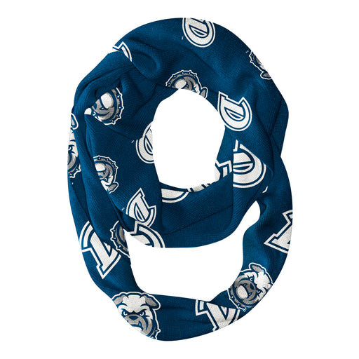 Drake Bulldogs Vive La Fete Repeat Logo Game Day Collegiate Women Light Weight Ultra Soft Infinity Scarf