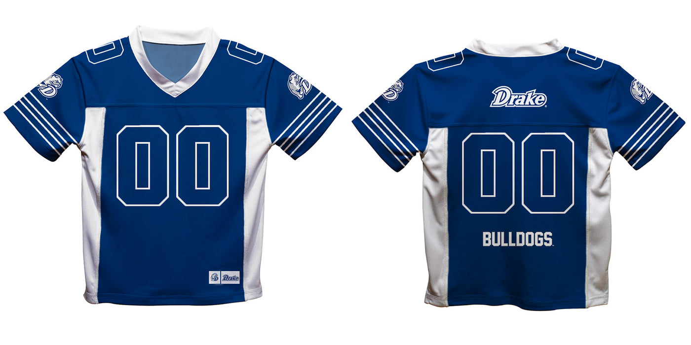 Drake University Bulldogs Vive La Fete Game Day Blue Boys Fashion Football T-Shirt - Vive La Fête - Online Apparel Store