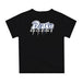 Drake Bulldogs Original Dripping Basketball Blue T-Shirt by Vive La Fete - Vive La Fête - Online Apparel Store