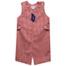 Duquesne Dukes Embroidered Red Cardinal Gingham Boys Jon Jon