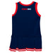 Duquesne Dukes Vive La Fete Game Day Blue Sleeveless Cheerleader Dress - Vive La Fête - Online Apparel Store