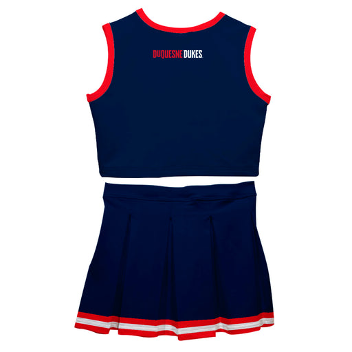 Duquesne Dukes Vive La Fete Game Day Blue Sleeveless Cheerleader Set - Vive La Fête - Online Apparel Store