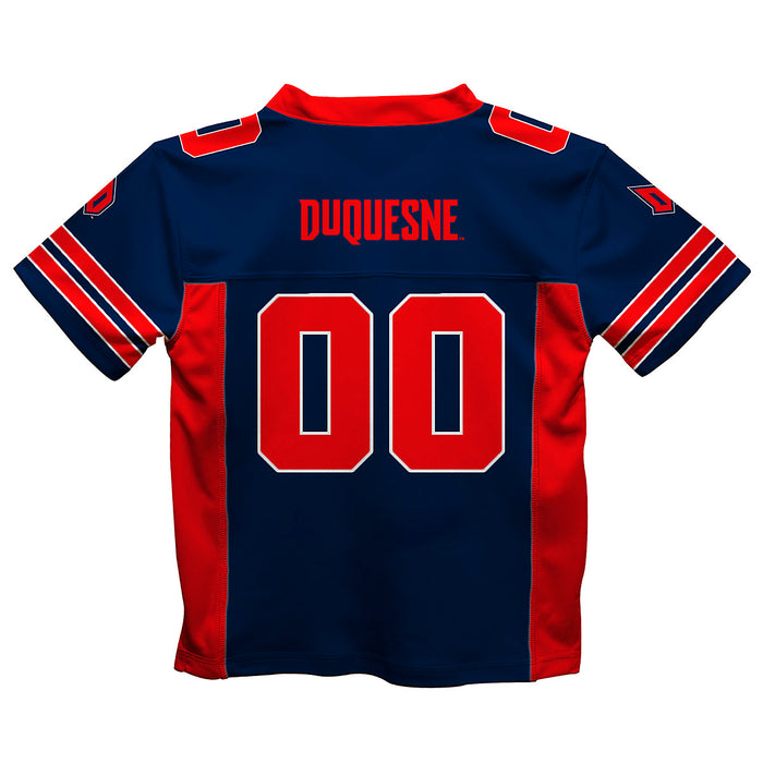 Duquesne Dukes Vive La Fete Game Day Blue Boys Fashion Football T-Shirt - Vive La Fête - Online Apparel Store