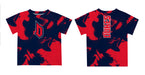 Duquesne Dukes Vive La Fete Marble Boys Game Day Blue Short Sleeve Tee - Vive La Fête - Online Apparel Store