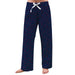 Duquesne Dukes Vive La Fete Game Day All Over Logo Women Blue Lounge Pants