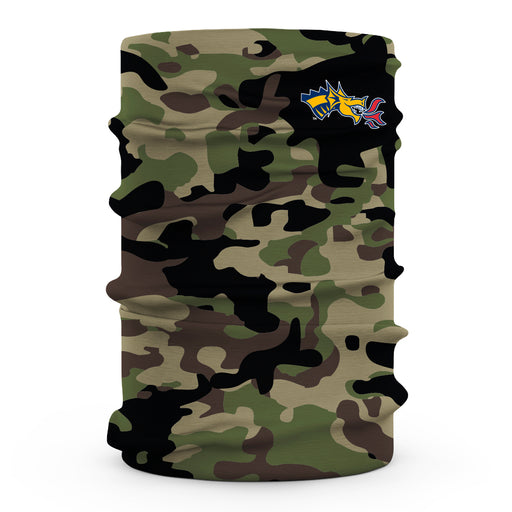 Drexel Dragons Vive La Fete Camo Collegiate Face Cover Soft Camouflage Four Way Stretch Neck Gaiter - Vive La Fête - Online Apparel Store