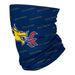 Drexel Dragons Vive La Fete All Over Logo Game Day Collegiate Face Cover Soft 4 Way Stretch Neck Gaiter - Vive La Fête - Online Apparel Store
