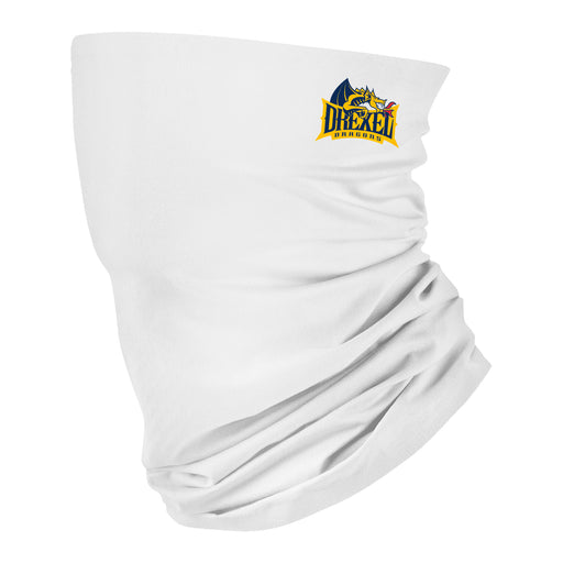 Drexel Dragons Vive La Fete White Game Day Collegiate Logo Face Cover Soft  Four Way Stretch Neck Gaiter - Vive La Fête - Online Apparel Store