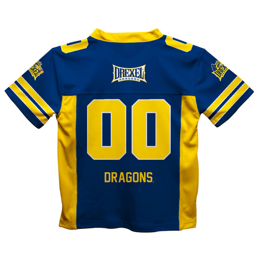 Drexel University Dragons Vive La Fete Game Day Blue Boys Fashion Football T-Shirt - Vive La Fête - Online Apparel Store
