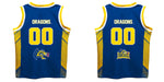 Drexel University Dragons Vive La Fete Game Day Blue Boys Fashion Basketball Top - Vive La Fête - Online Apparel Store