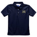 Drexel University Dragons Embroidered Navy Short Sleeve Polo Box Shirt