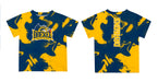 Drexel University Dragons Vive La Fete Marble Boys Game Day Blue Short Sleeve Tee - Vive La Fête - Online Apparel Store