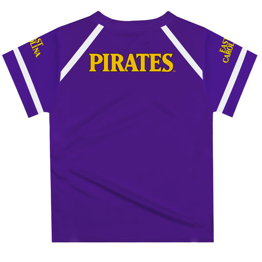 East Carolina Solid Purple Boys Tee Shirt Short Sleeve - Vive La Fête - Online Apparel Store