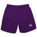 East Carolina Purple Embroidered  Pull on Short - Vive La Fête - Online Apparel Store
